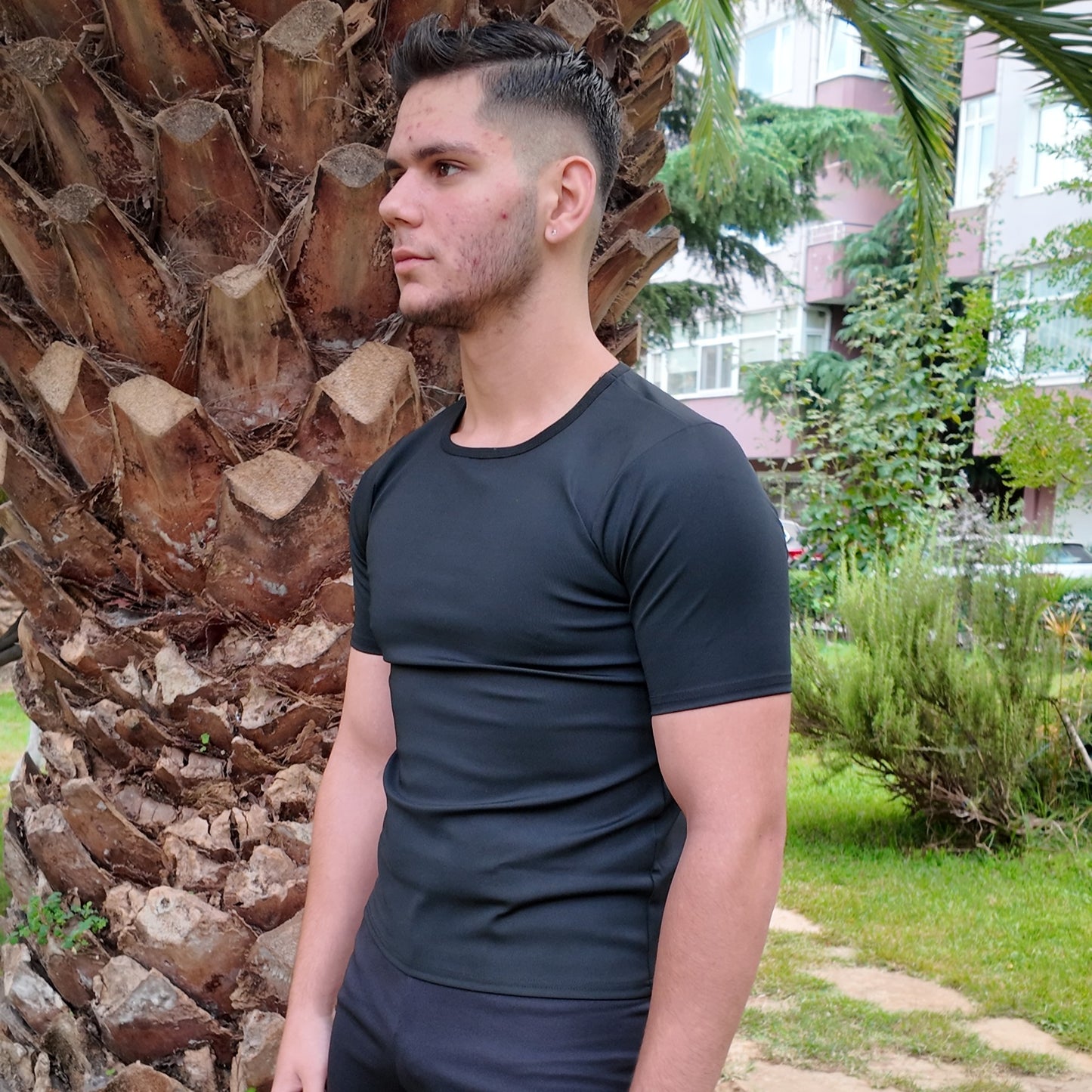 Terliyo Kısa Kollu Sauna T-Shirt