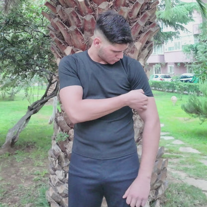 Terliyo Kısa Kollu Sauna T-Shirt